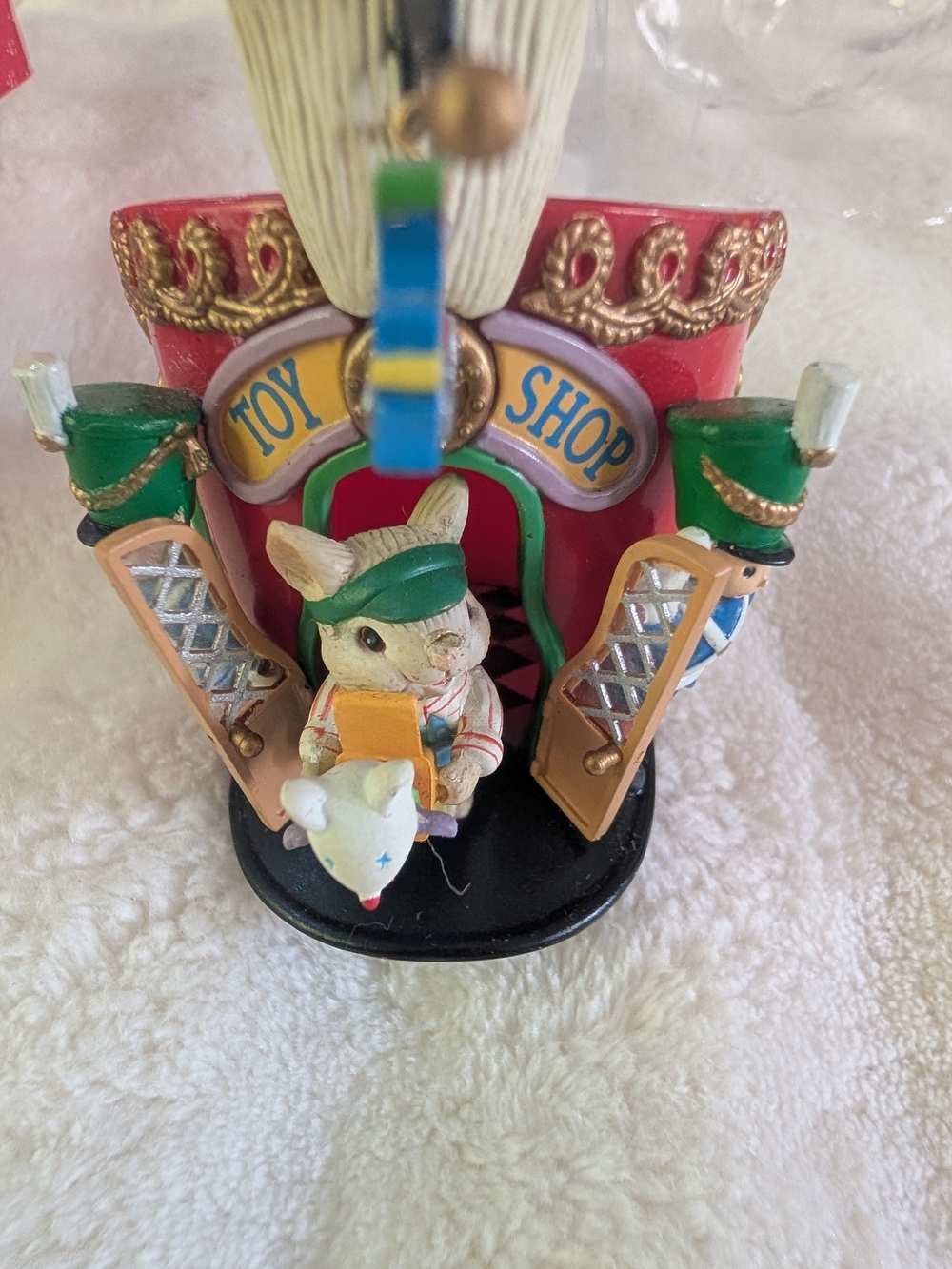Vintage 1994 Enesco Treasury of Christmas Ornaments “Toy Tinker Topper” ornament